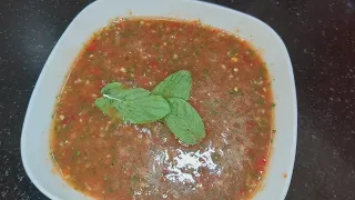 طريقه عمل سلطه الدقوس زى بتاعت مطاعم  حضر موت سلطه المشويات الخطيرة دندنها