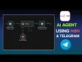 Build a Smart AI Agent Using n8n Telegram No-Code Automation