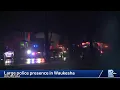 LIVE WISN 12 News is at the scene of a large police presence in Waukesha We have crews there an