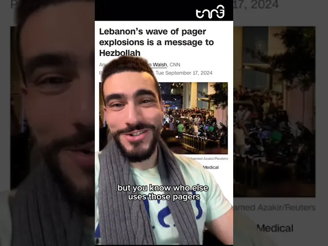 ⁣Isr*el's terror attack on Lebanon using pagers could shift everything.