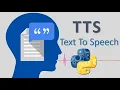Easy steps to Convert Text to Speech in Python Using Pyttsx3 Text to Speech