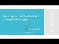 Hello World in Java with Eclipse under Linux Ubuntu -
