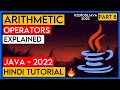 Arithmetic Operators in Java Maths in Java Zero Se Java Part 8