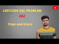 sql leetcode Trips and Tours