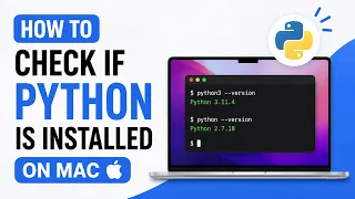 How to Check if Python Is Installed on Mac