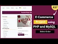E-Commerce Website Project Using PHP MySQL Admin User Panel Delete Order - 97