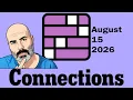 Swatch - Connections for August 15 2026