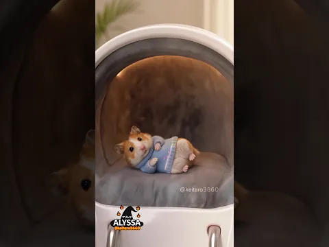 Hamster Gets Futuristic Pet Station, Derpy Cat Gets Cardboard Box! 😂 #kpopdemonhunters  #Funny