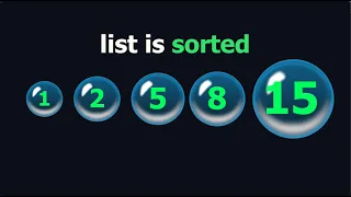 Bubble Sort Algorithm in 60 SECONDS