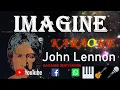 Download Lagu Imagine - john Lennon Karaoke song playback instrumental original key with chords and lyrics