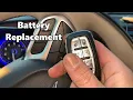 2017 Chrysler Pacifica FOB Key Battery Replacement