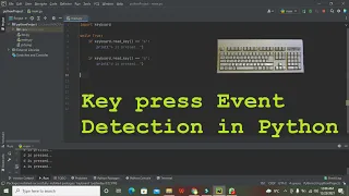 how to detect keypress in python keyboard s key press event detection in