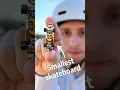 Download Lagu Can you ride the SMALLEST skateboard?