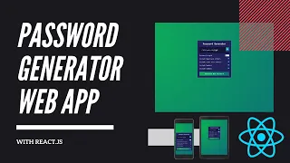 How To Generate a Random Password Using ReactJs Password Generator ReactJs Project
