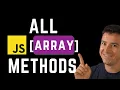 All JavaScript Array Methods for Beginners