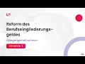 Download Lagu Reform des Berufseingliederungsgeldes - Situation 1