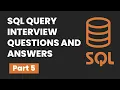 Part 5 SQL Query Interview Questions Answers Delete Duplicate Rows from a Table Multiple Ways