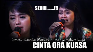 Download Sedih...!!!  Ummy Nabilla Menangis Saat Nyanyi Lagu Cinta Ora Kuasa MP3