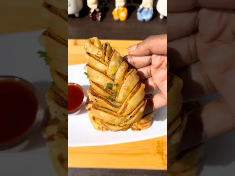 Unique crispy samosa #shorts #recipe #snacks #samosa #potato #shortsfeed #trending #viral #cooking