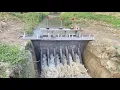 Download Lagu Build a small dam with 6 powerful water outlets