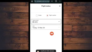 How to check flights status in Emirates or other airplane Jem e tv