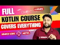 Full Kotlin Course Complete Kotlin Course in one Master Kotlin in one