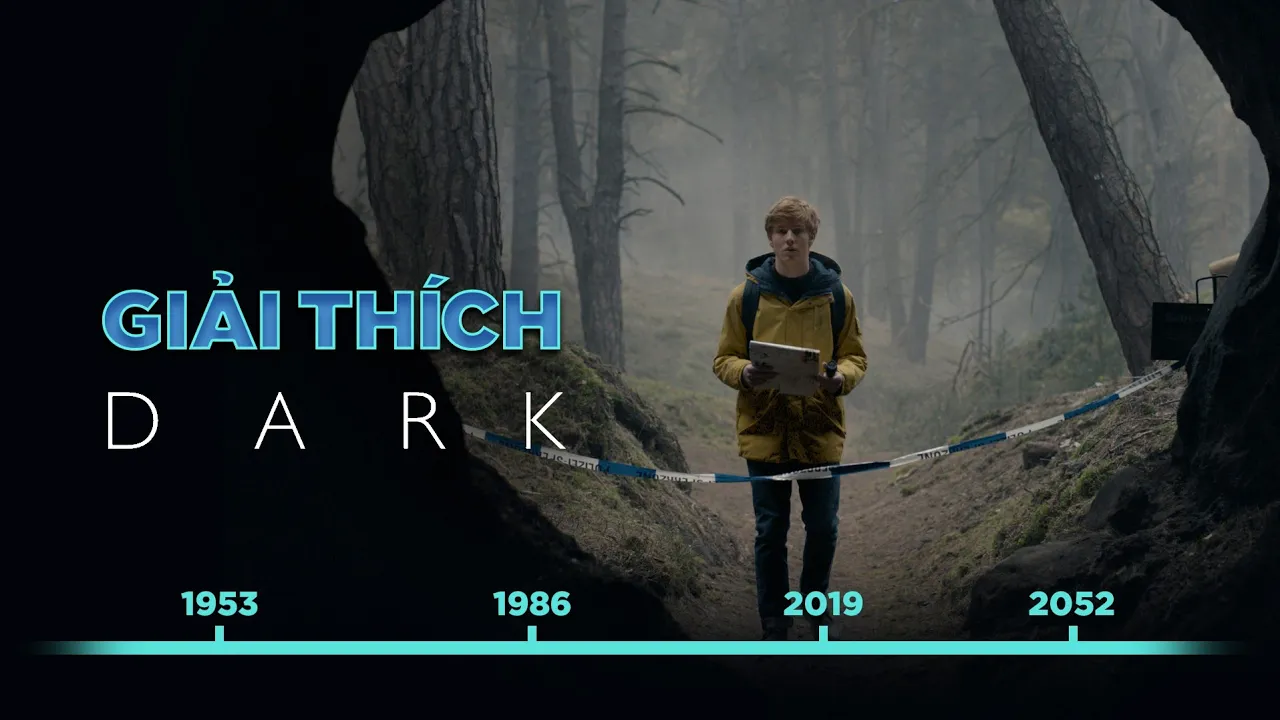 Outline Video Giải thích DARK (Đêm Lặng): Show Du Hành Thời Gian Hack Não Nhất
