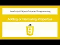 JavaScript Object-oriented Programming - Adding or Removing Properties- JS