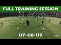 Full Team Training Session U7 - U8
