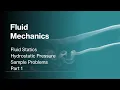 Hydrostatic Pressure - Sample Problems