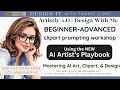 Artistly 4 Beginner Advanced Clipart Prompting Workshop