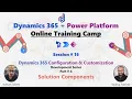 Session - 16 D365 CE Development