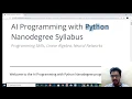Udacity Mentorship Interview - Python Control Flow AI Programming with Python Nanodegree