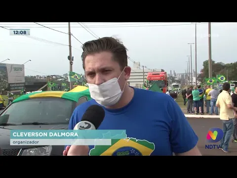 7 de setembro: manifestações acontecem em vários municípios do Oeste de SC