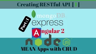 Mean Employee apps 01 creating RESTful API using Node js express and mongodb
