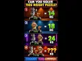 ONLY A FEW PEOPLE CAN SOLVE EVERY PUZZLE