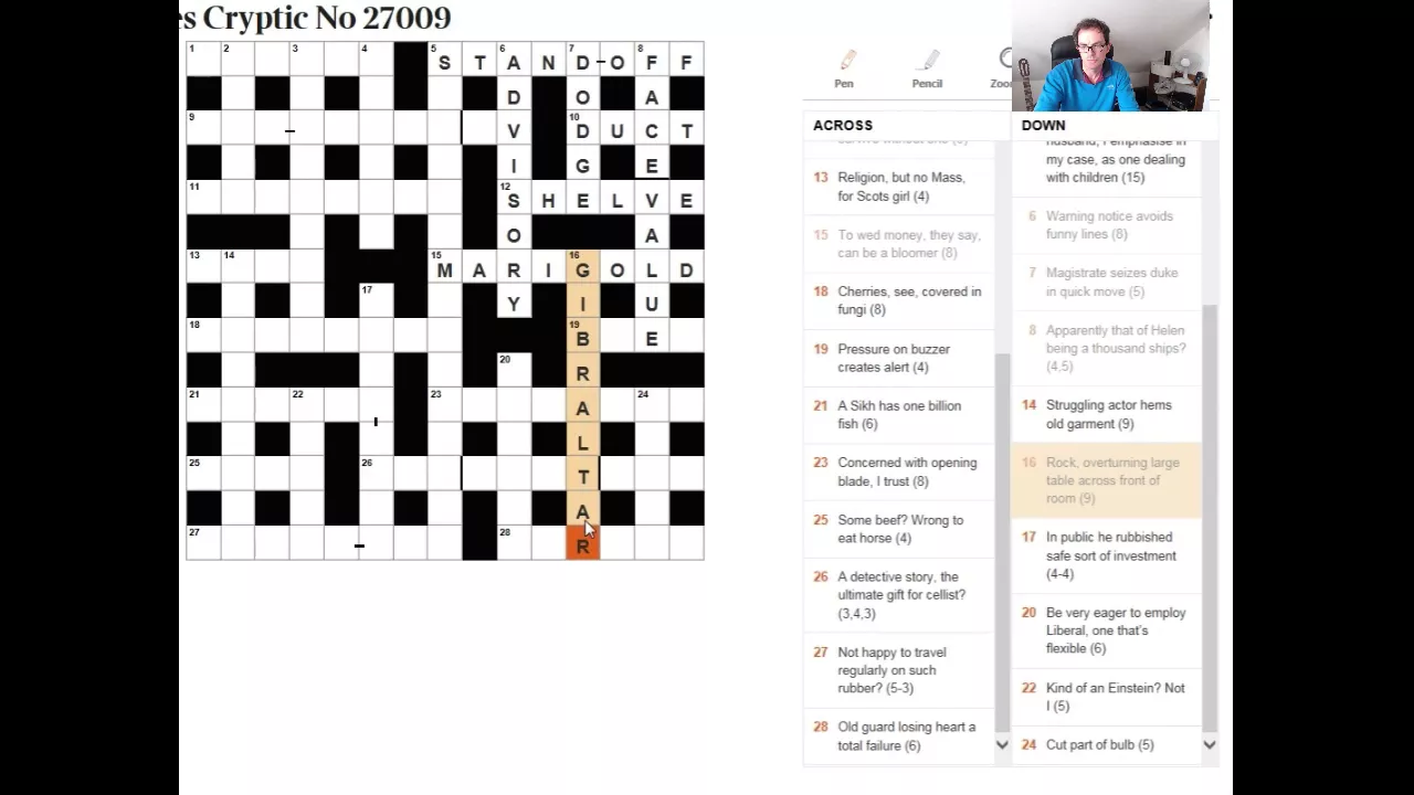 How to solve The Times cryptic crossword:  11 April 18
