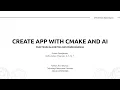 Create app with CMake and AI Praktikum AlPro Belajar Coding
