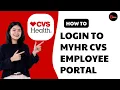 How To Login To MyHR CVS Employee Portal 2025 SUPER EASY