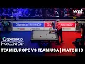 TEAM EUROPE VS TEAM USA | Match 10 | 2025 Mosconi Cup