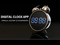 Digital Clock App with Vanilla JavaScript using OOP