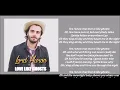 Lord Huron - Love Like Ghosts (Lyric video)