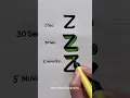 Download Lagu Can you find a word start with “Z” 🤔 #nhuandaocalligraphy #lettering #shorts