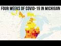 See Coronavirus Cases Spread Across Michigan in 4 Weeks