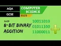 78 AQA GCSE 8525 SLR13 - 3 3 8-bit binary addition