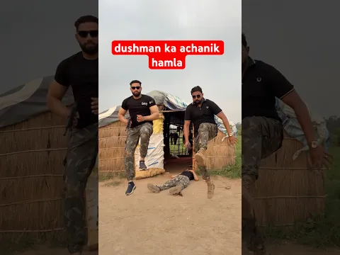 dushman kay sath jung #commando007 #commandochallenge #pakarmyzindabad #funny #army #comedy #funny