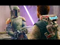 Cal Kestis Meets Boba Fett For The First Time Scene - Star Wars Jedi Survivor 2023