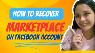 HOW TO RECOVER MARKETPLACE ON FACEBOOK 2023