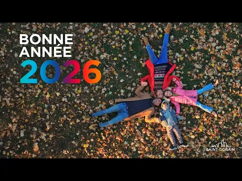 Regardez Saint-Gobain – Carte de vœux 2026 | Ensemble, Lead & Grow sur YouTube.