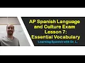 Top 50 Words to Know for the AP Spanish Language and Culture Exam